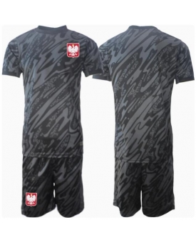 Polonia Portiere Maglia Gara Trasferta Repliche Europei 2024 Bambino